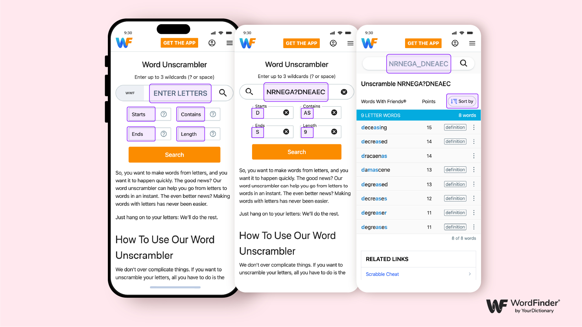 SRUCRO Unscrambled: All Words for Scrabble, Jumble & More